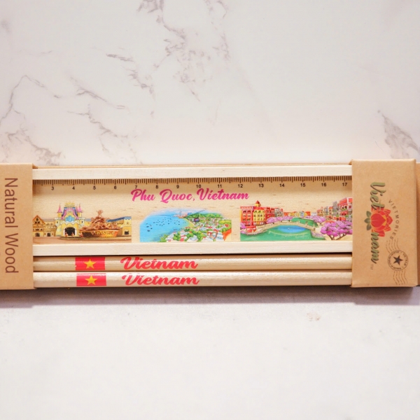 SET HỘP BÚT GỖ(PQ2)